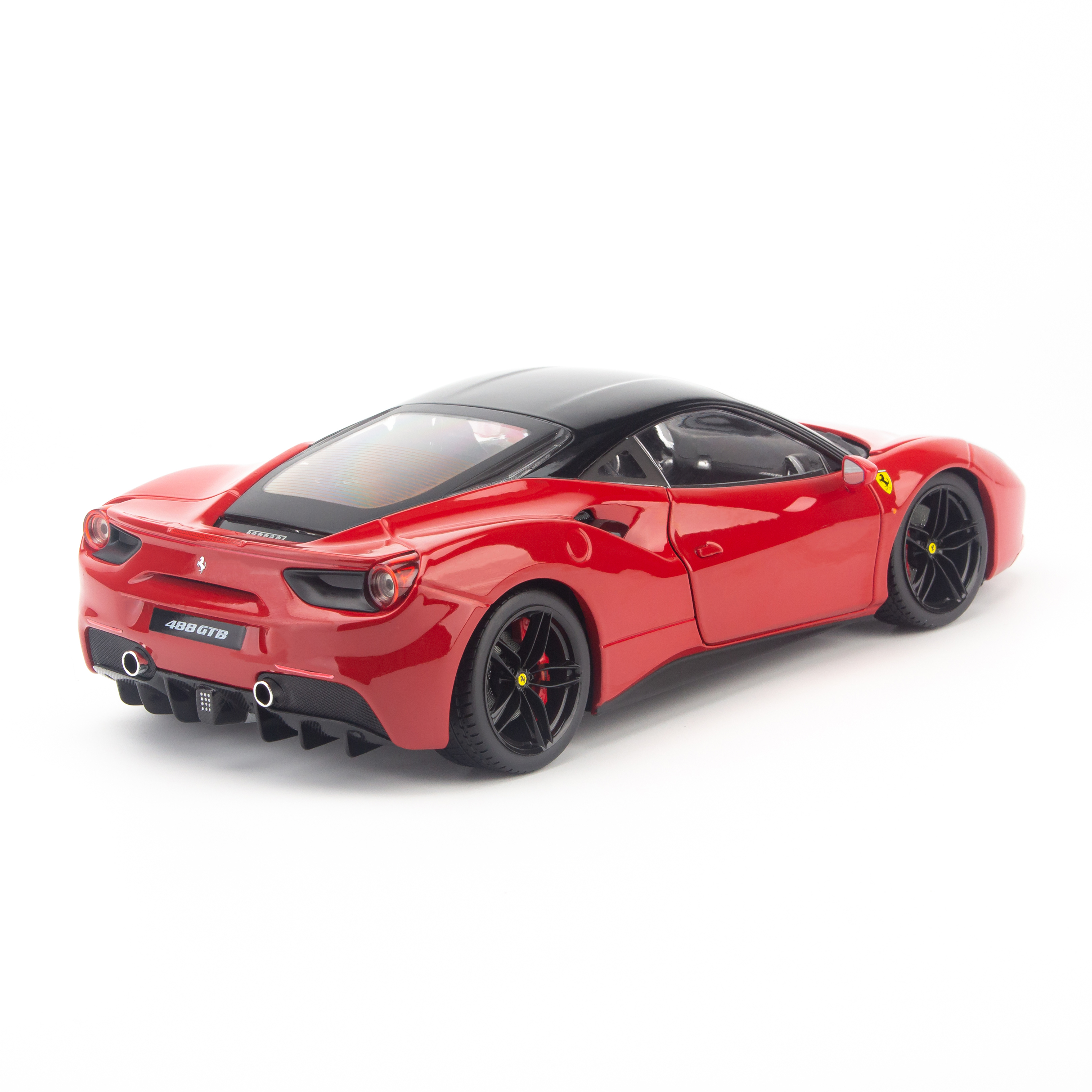 Mô Hình Xe Ferarri 488 GTB Red 1:18 Bburago Signature - MH18-16905