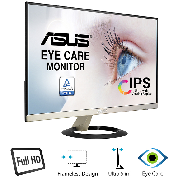 Màn Hình Asus VZ229H 22inch FullHD 5ms 76Hz IPS Speaker - Hàng Chính Hãng