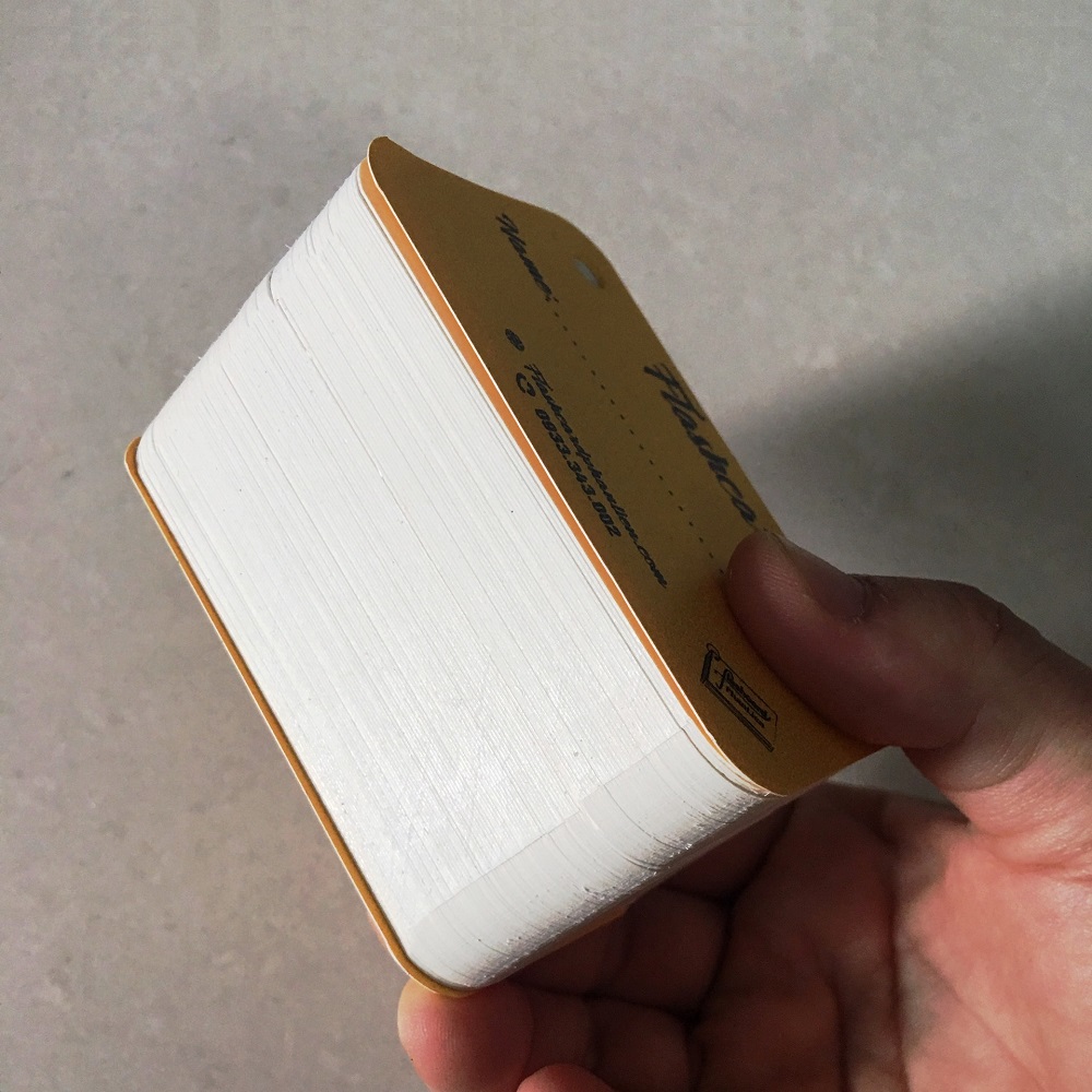 100 Thẻ To Flashcard Trắng 5x8x4.5cm Học Tiếng Anh Kèm Khoen Bìa Cao Cấp - Flashcard Phan Liên