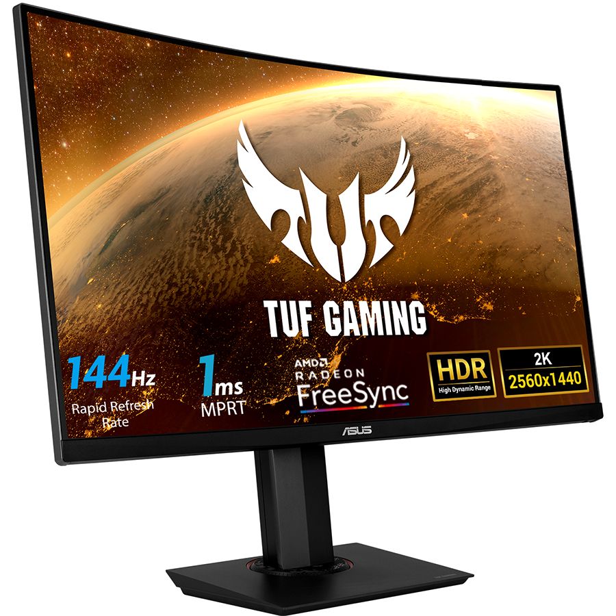 Màn hình cong ASUS TUF Gaming VG32VQ VA 32” WQHD (2K) 144Hz 1ms - Hàng chính hãng