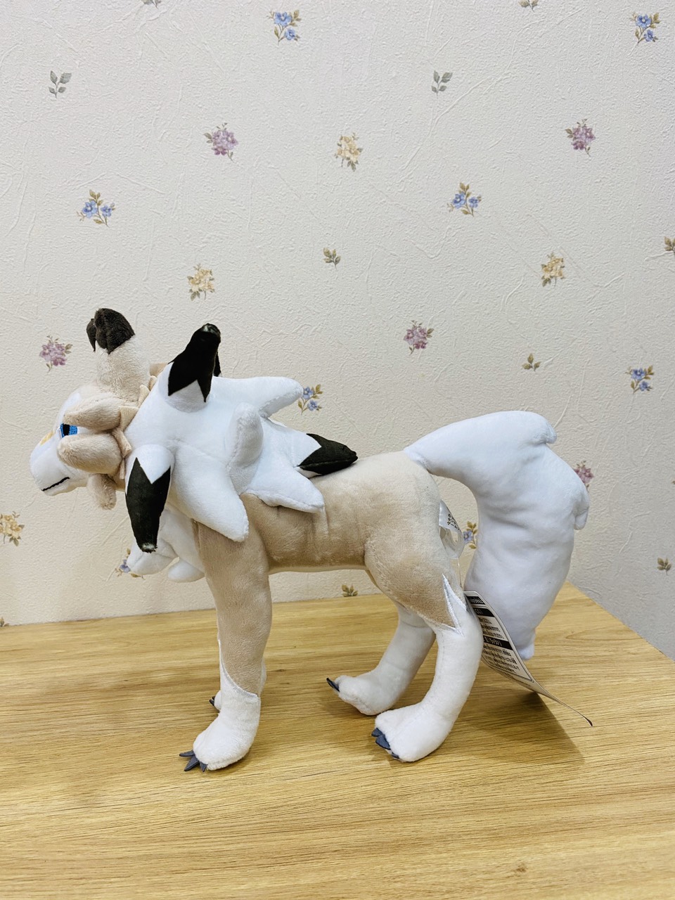 Gấu bông Pokemon chó sói Lycanroc - Tặng kèm 1 bộ thẻ bài Pokemon