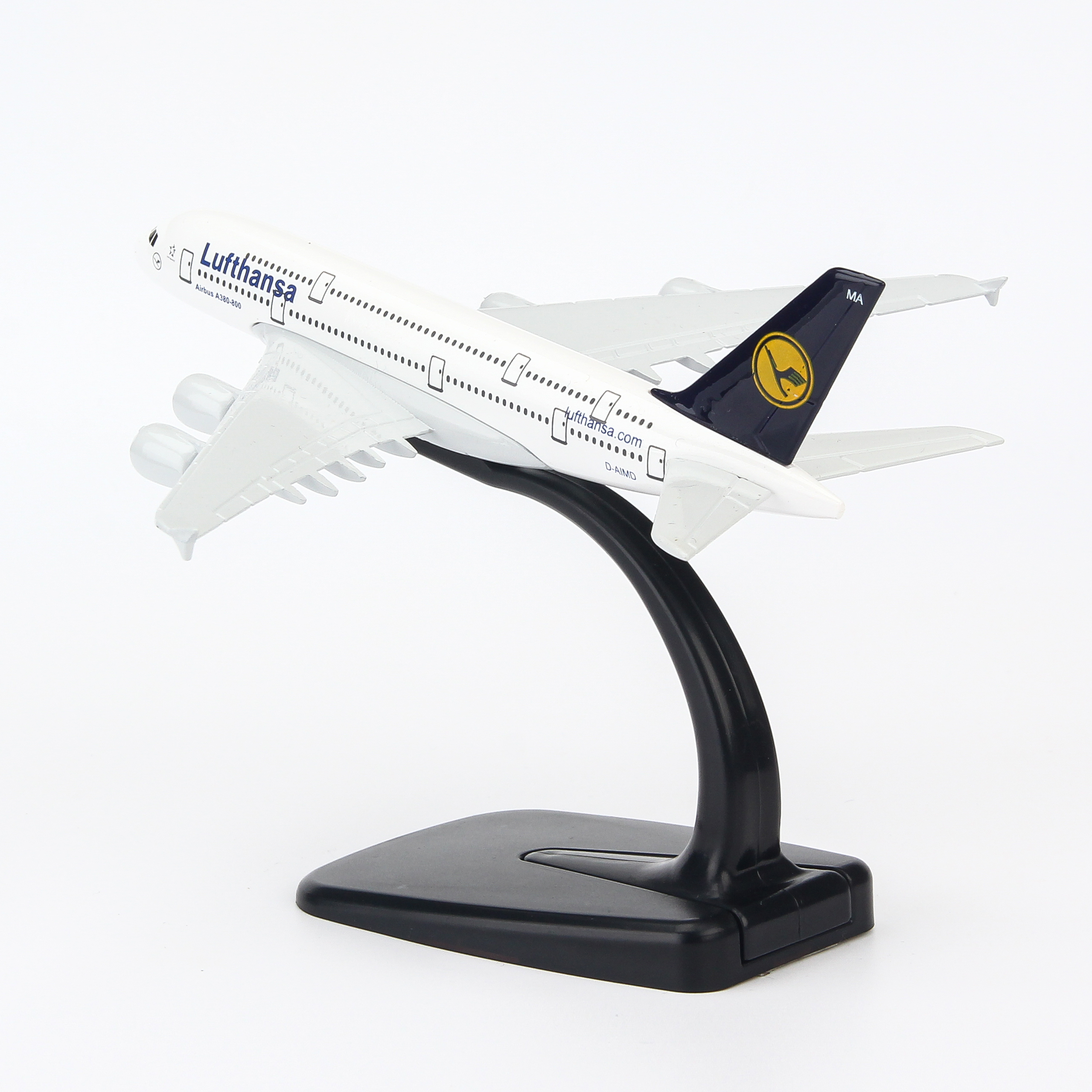 Mô Hình Máy Bay A380 LUFTHANSA EVERFLY 16CM