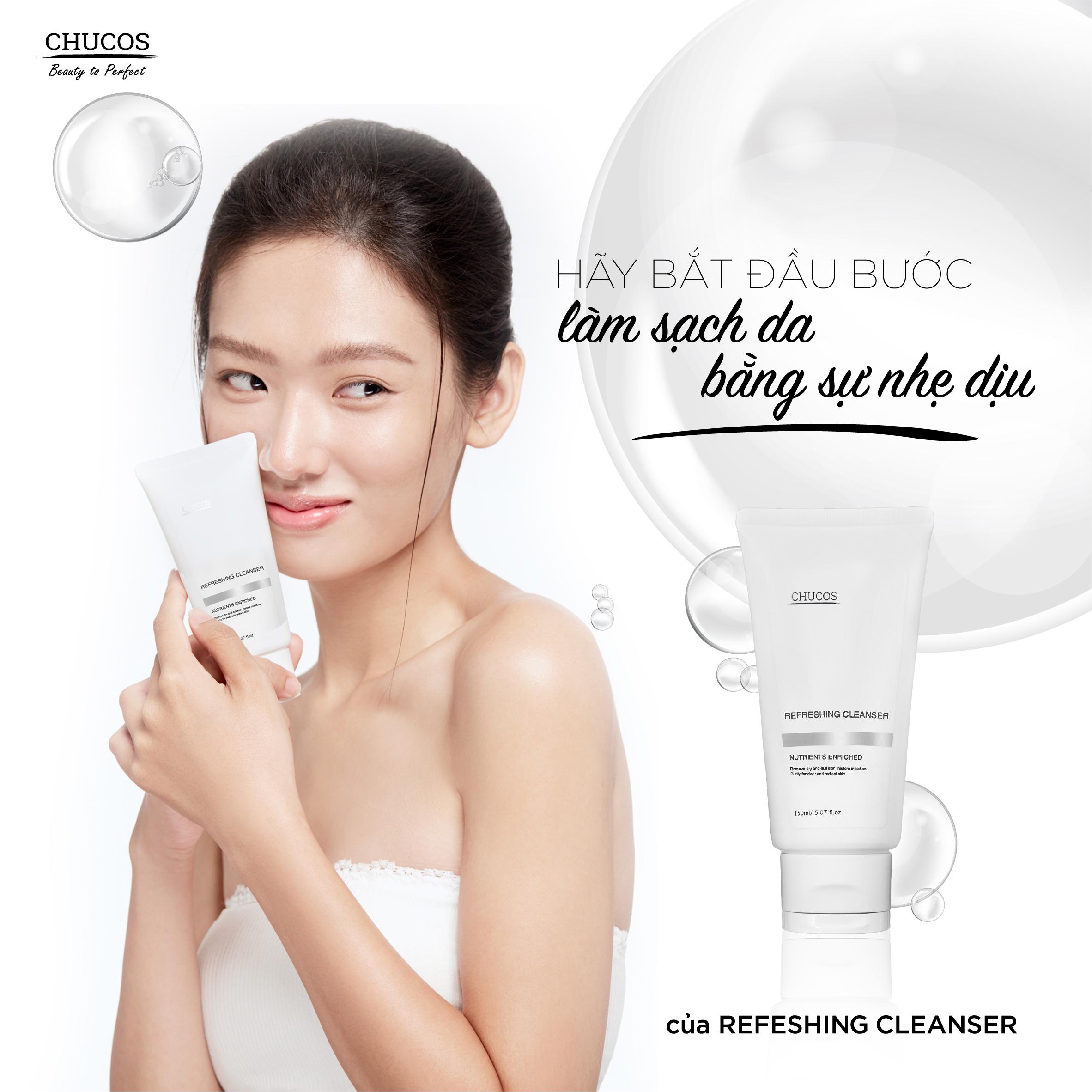 Sữa rửa mặt da khô REFRESHING CLEANSER 150ml