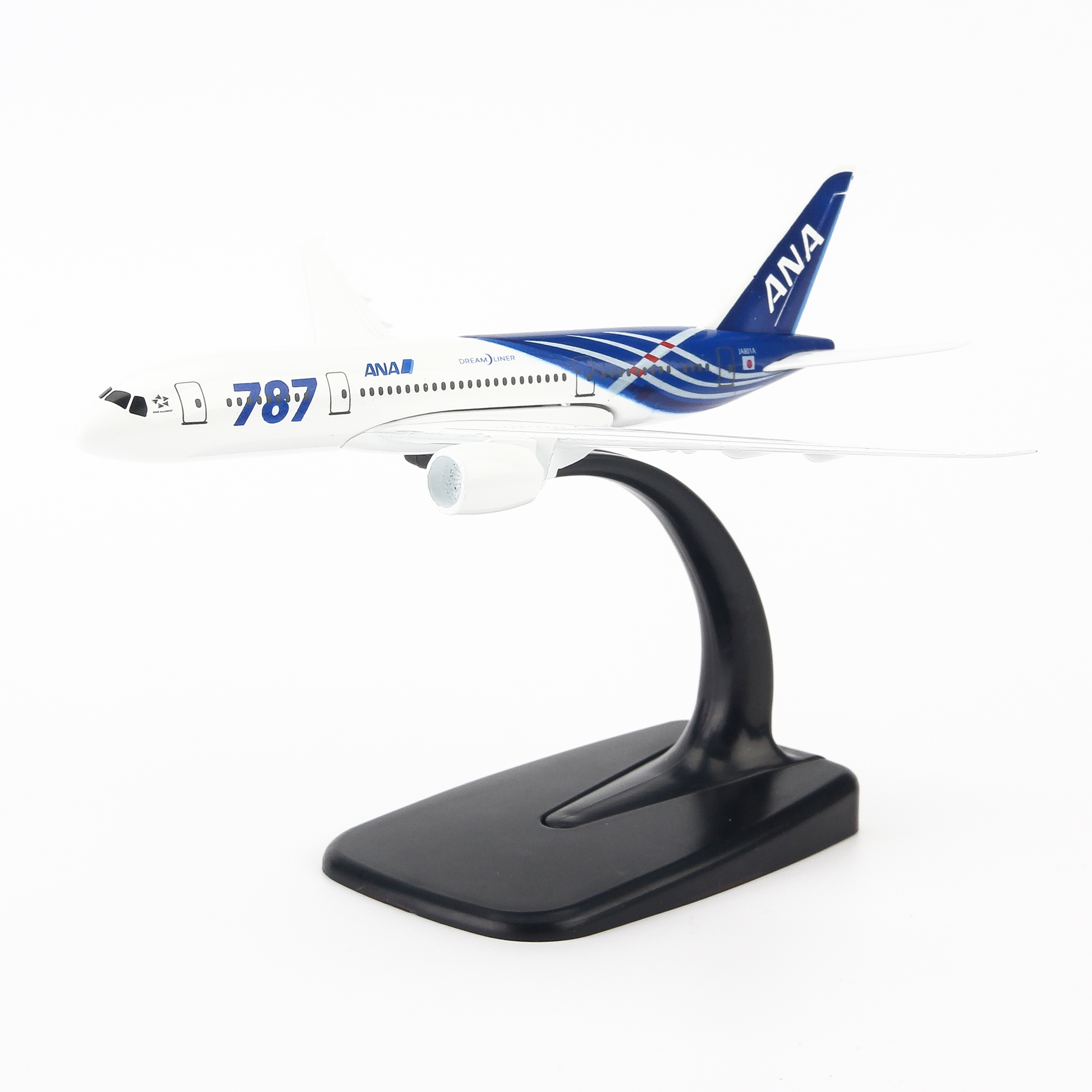 MÔ HÌNH MÁY BAY B787 ANA AIRLINE EVERFLY 16CM