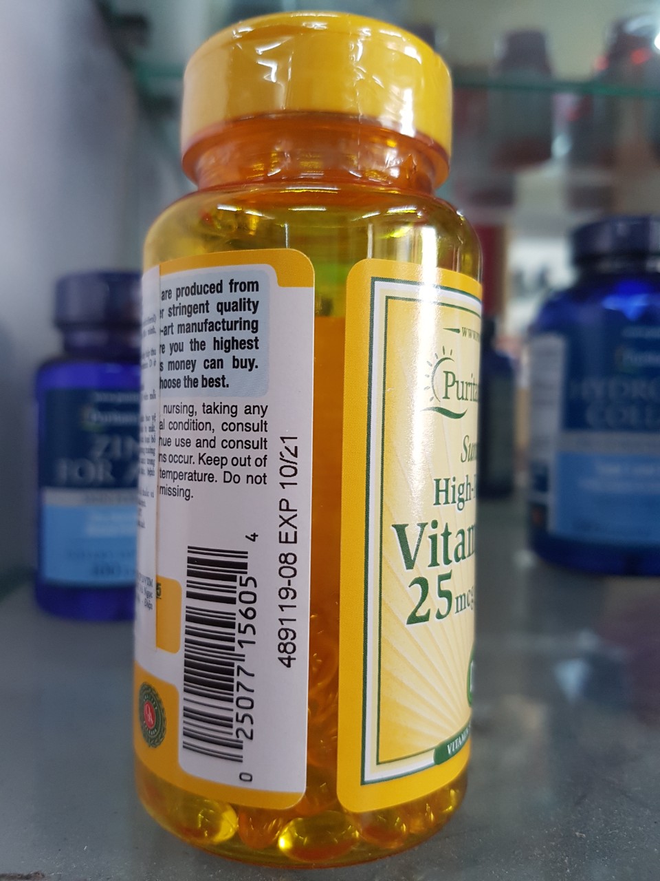 Combo 2 lọ Thực phẩm chức năng bảo vệ sức khỏe bổ sung vitamin D3