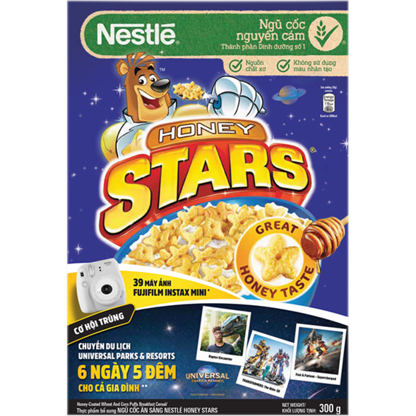 Bánh Ăn Sáng Nestle HN Stars (300g)