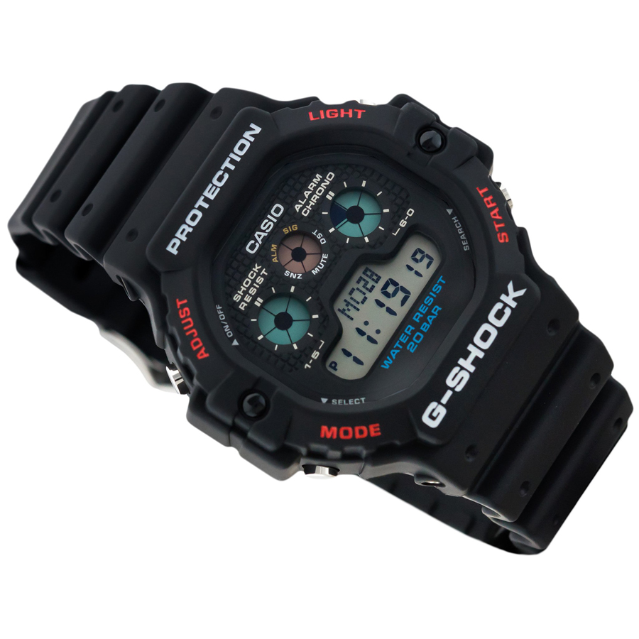 Đồng hồ nam dây nhựa Casio G-Shock chính hãng DW-5900-1DR