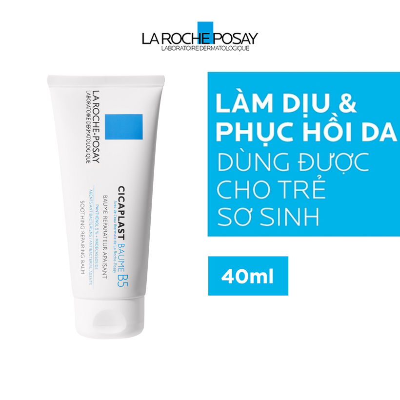 Bộ kem dưỡng làm dịu làm mượt làm mát và phục hồi làn da La Roche Posay Cicaplast Baume B5 Soothing Repairing Balm