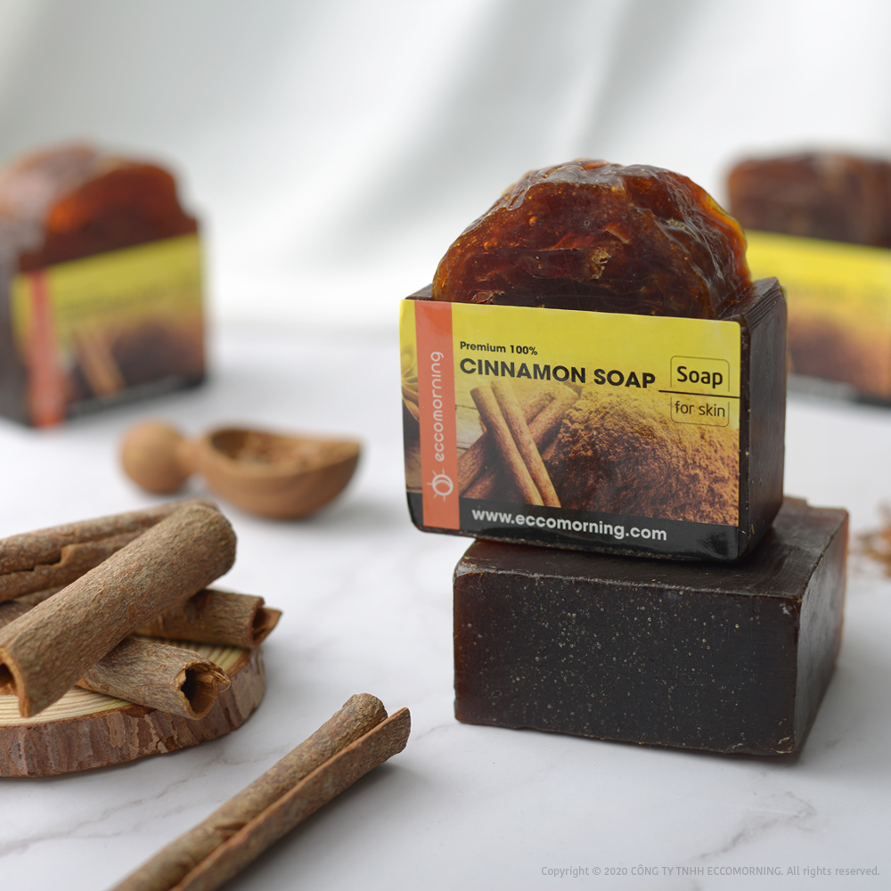 Xà Bông Quế Thiên Nhiên Handmade eccomorning - Cinnamon Soap