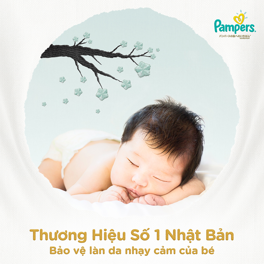 Tã Quần Pampers Nội Địa Nhật Bản Gói Cực Đại M44