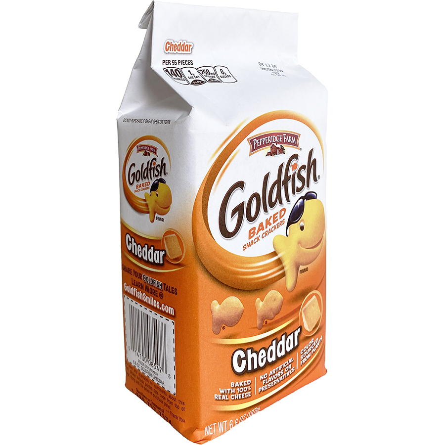 Bánh Goldfish Vị Phô Mai Cheddar Pepperidge Farm (187g)