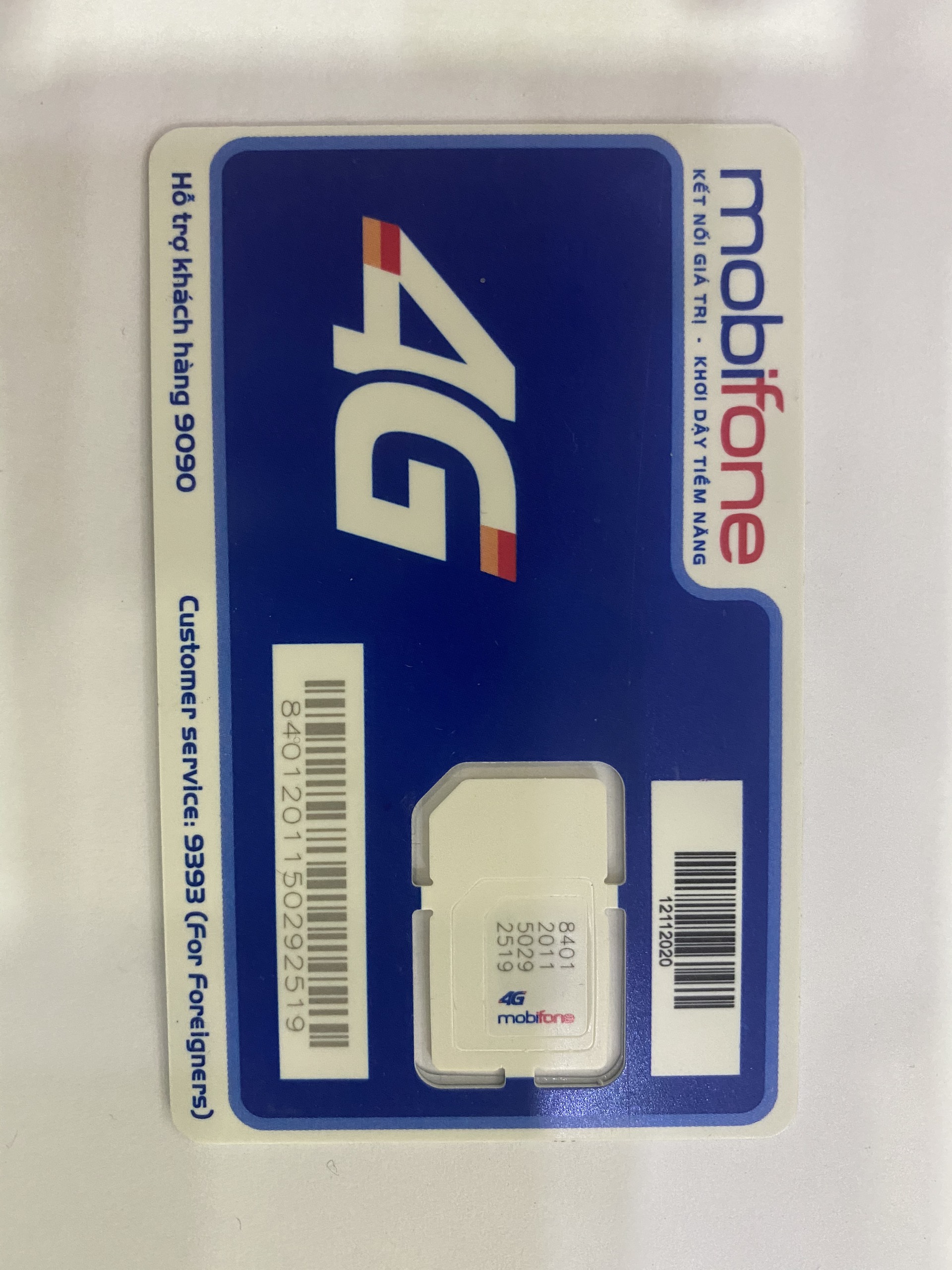 Sim 4G Mobifone C120 120GB - (4Gb/ngày, Gọi nội mạng miễn phí 1000p không giới hạn) -  Hàng chính hãng