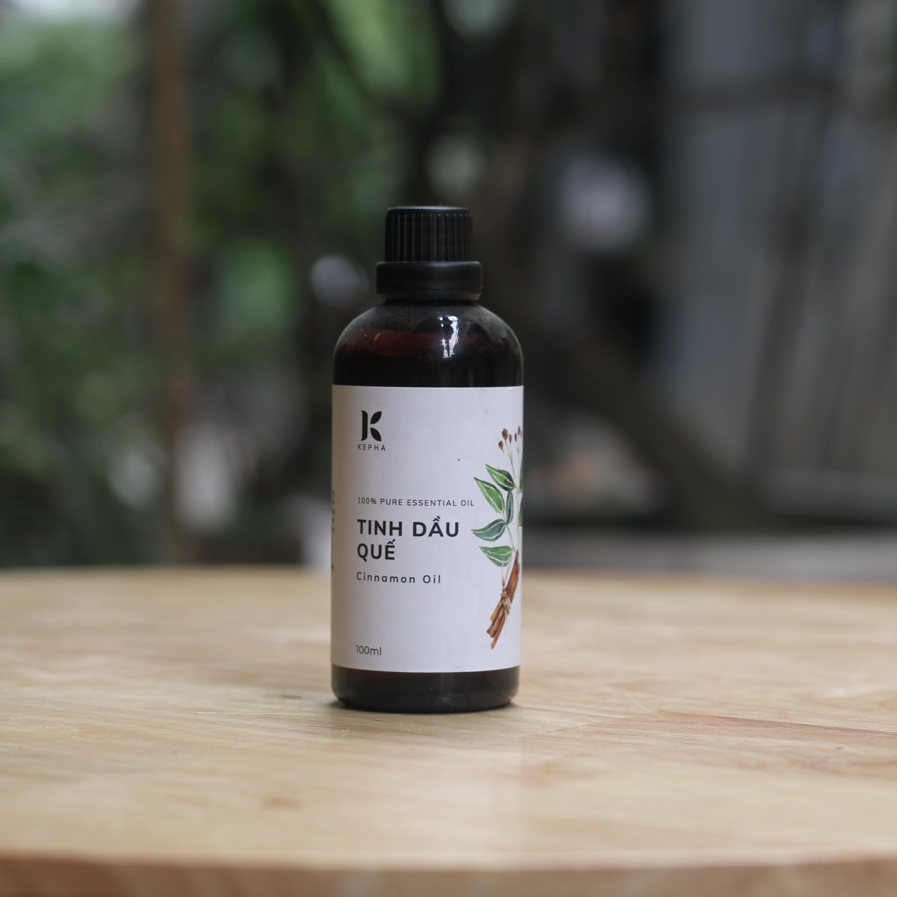 Tinh dầu Quế Kepha 100ml - Cassia Essential oil - Nguyên chất 100% - Khử mùi, lau nhà, làm sạch không khí