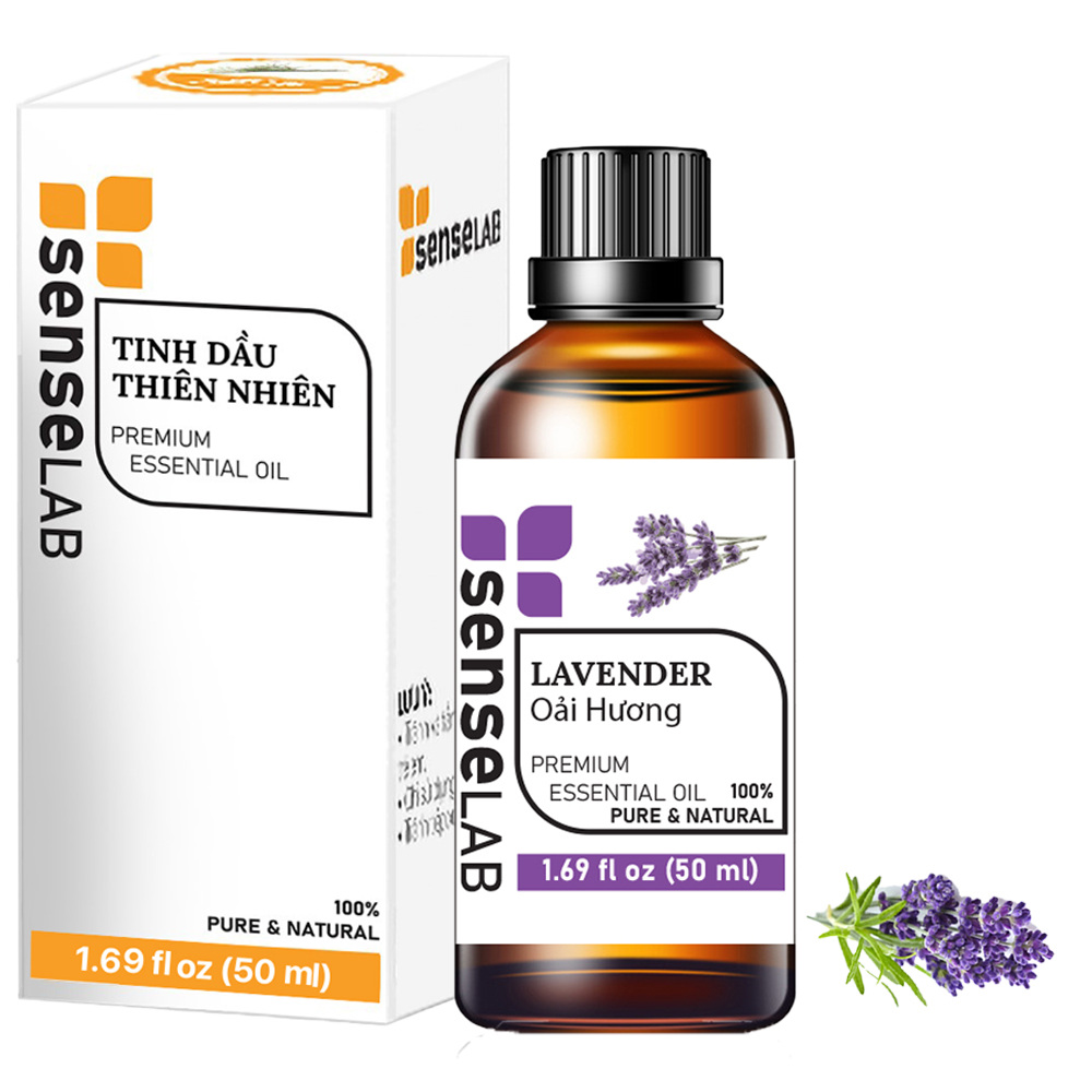 Tinh dầu Oải Hương nguyên chất 50ML - Tinh dầu Lavender SENSELAB