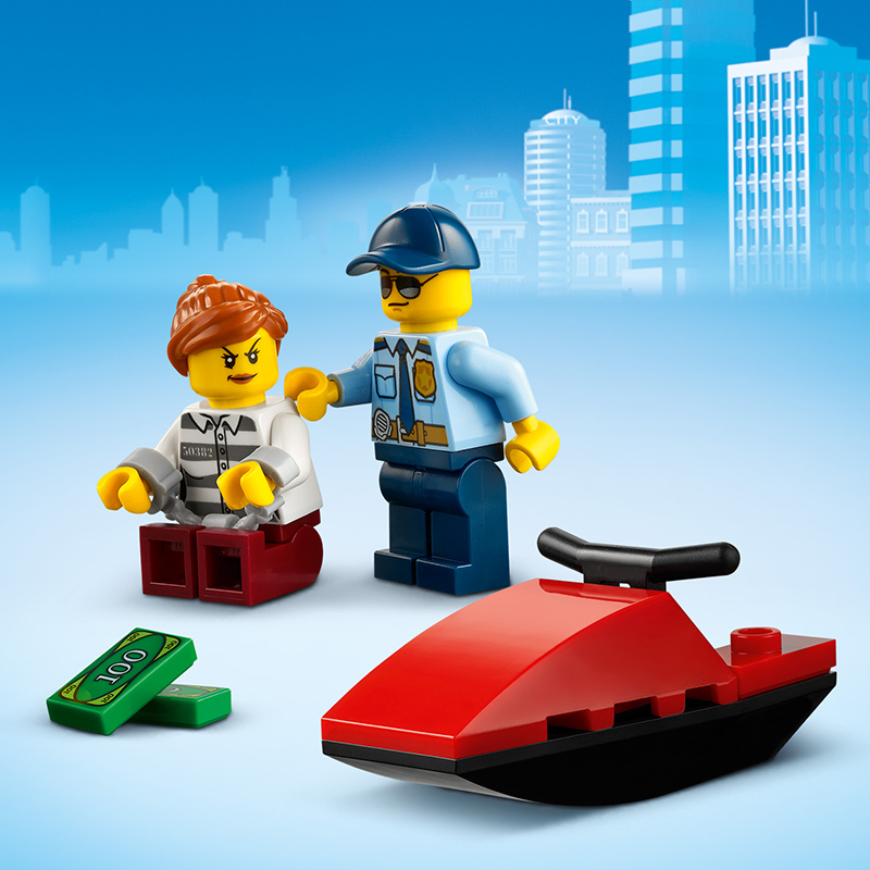 Đồ chơi LEGO City Trực Thăng Truy Bắt Trên Biển 60275