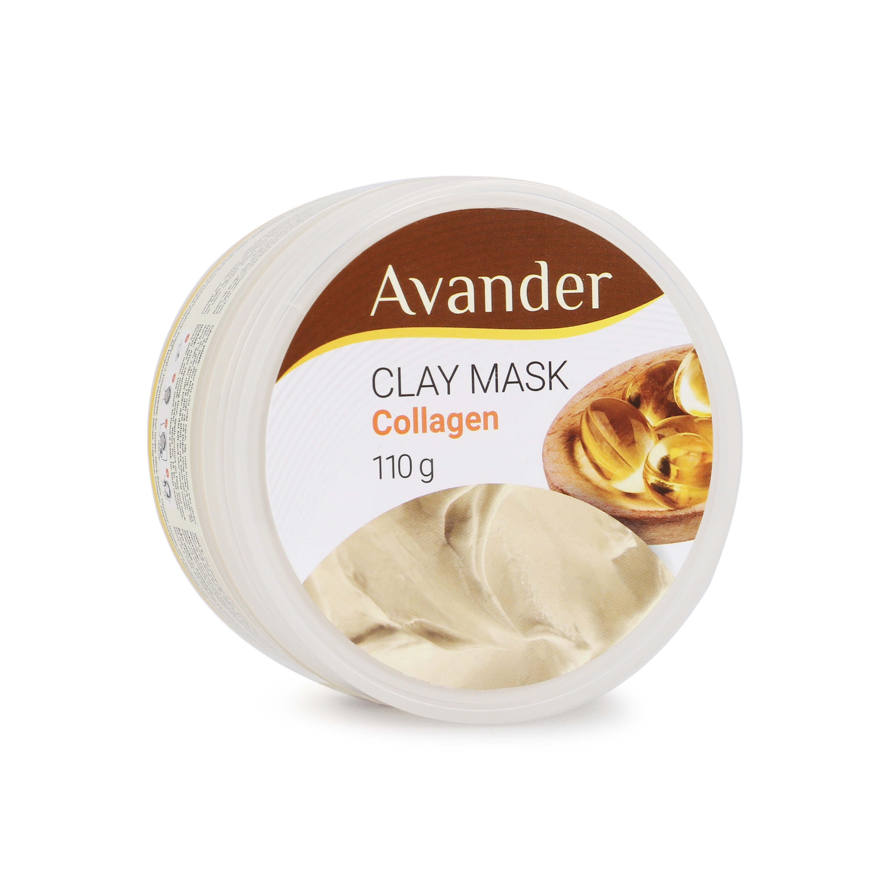 Mặt nạ đất sét Collagen Avander 110g