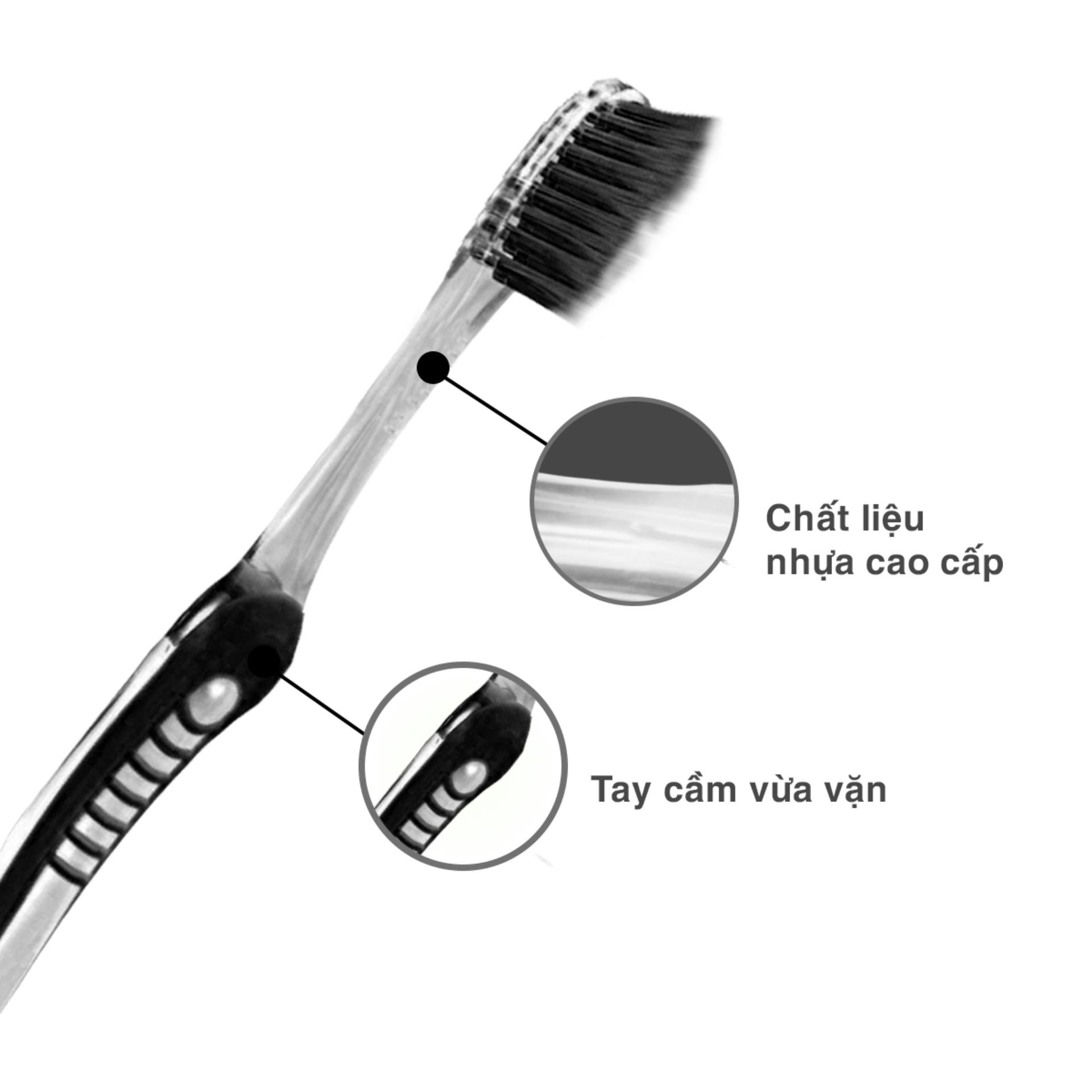 Vỉ 1 Bàn Chải ORAL-B Tinh Chất Trà Đen