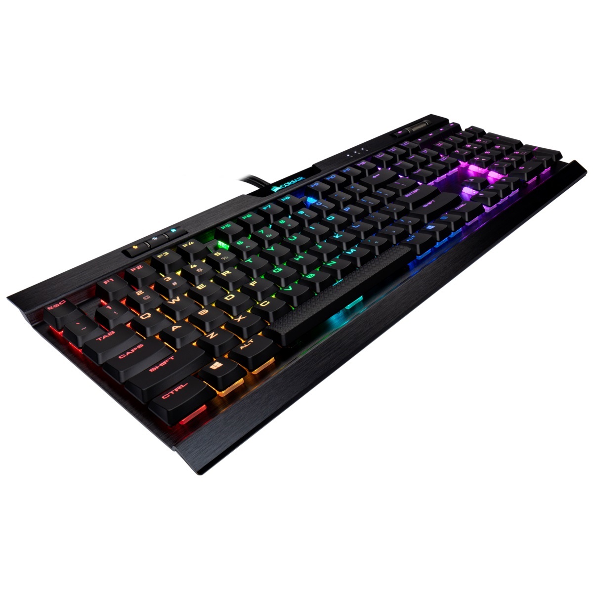 Bàn phím Corsair K70 MK.2-BLK-MX Low Profile RGB Mx Speed - Hàng Chính Hãng