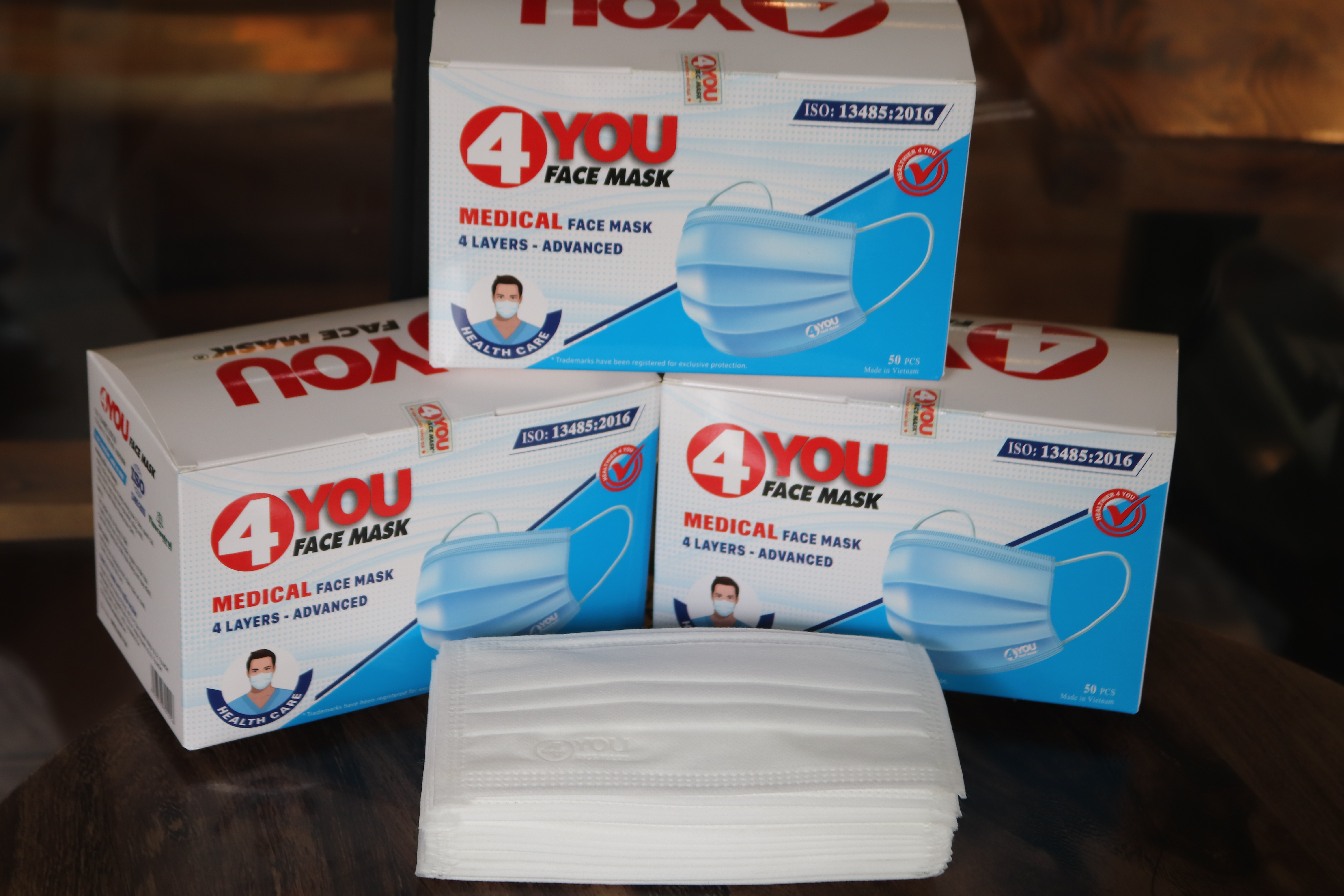 Khẩu Trang Y Tế 4 You ( 4 Lớp - Hộp 50 Cái)