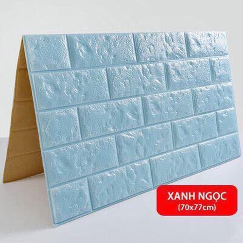 Combo 10 Miếng Xốp Dán Tường Giả Gạch Dày 4mm