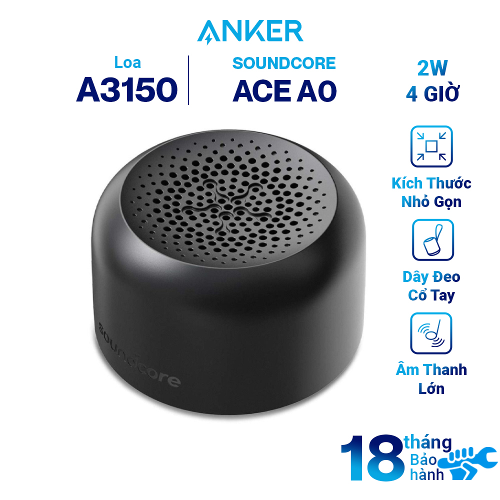 Loa Bluetooth Di Động Anker Soundcore Ace A0 - A3150 - Hàng Chính Hãng