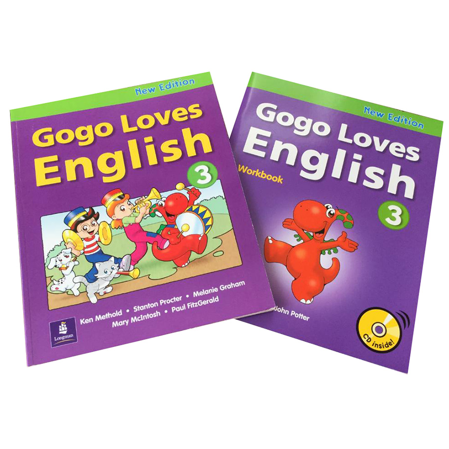 Gogo Loves English 3 : Workbook with CD (New Edition)