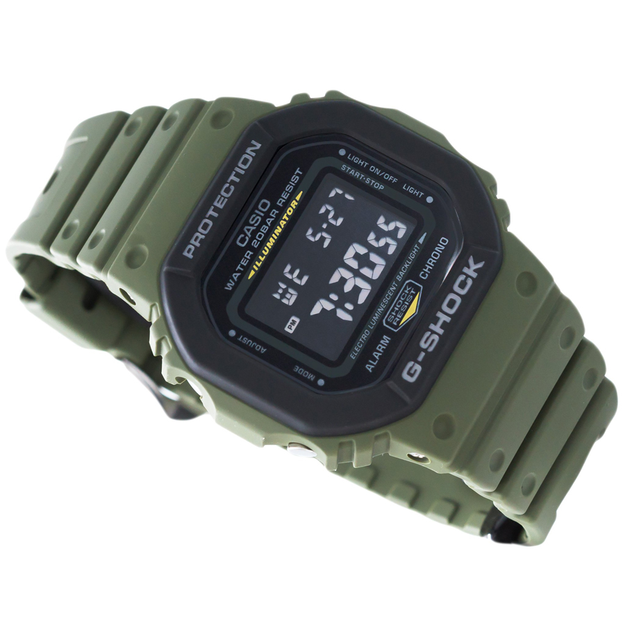 Đồng hồ nam dây nhựa Casio G-Shock chính hãng DW-5610SU-3DR (43mm)