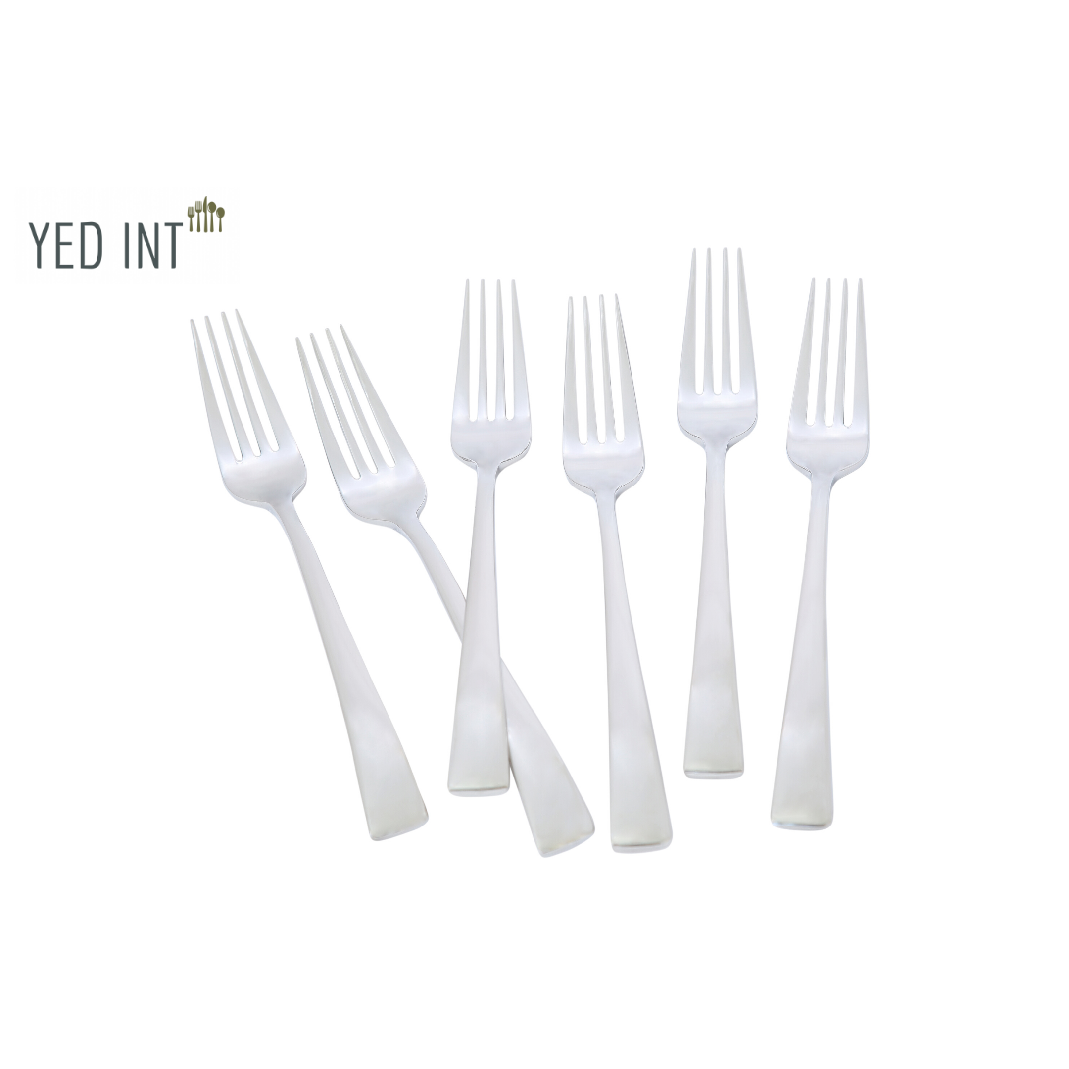 Bộ 6 Nĩa Ăn Thép Không Gỉ Cao Cấp Inox 304 18/10 Bouscoe Nĩa Chính Stainless Steel 304 18/10 Table Fork