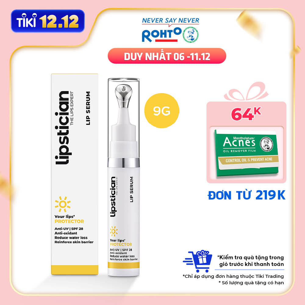 Serum Dưỡng Môi Chống Nắng Dưỡng Môi Toàn Diện Lipstician Lip Serum Protector (9g)