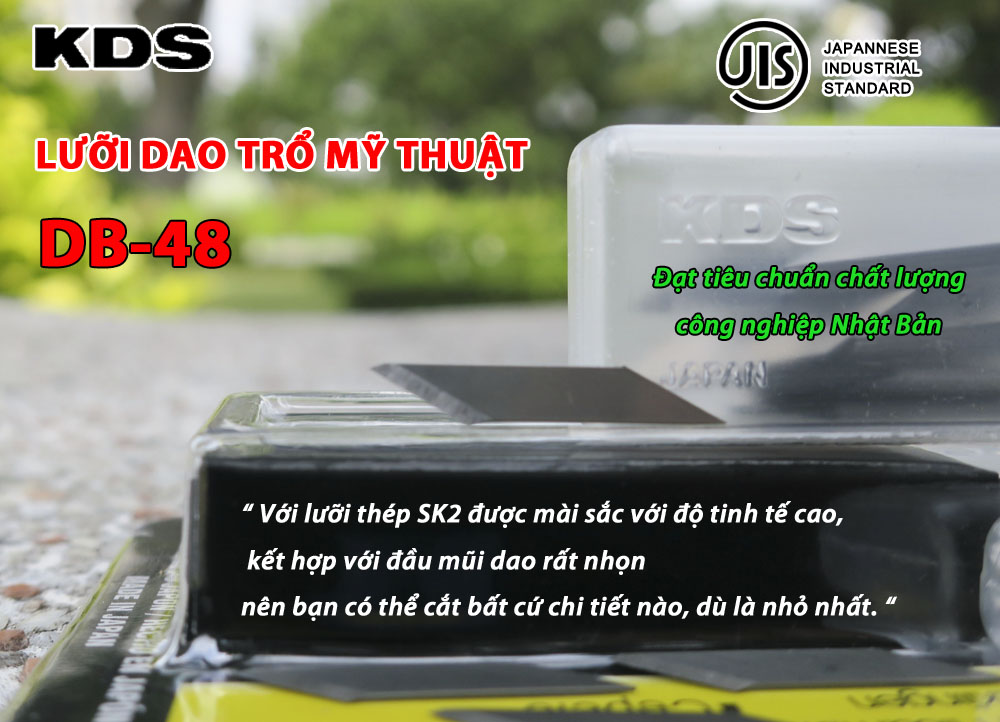 LƯỠI DAO TRỔ KDS DB-48