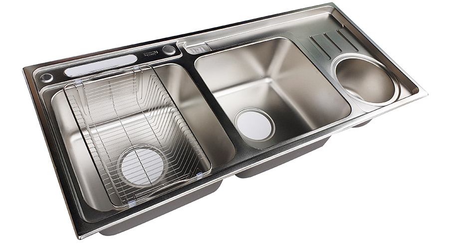 Rổ Inox Eurolife EL-R6 dùng cho chậu rửa chén Inox Eurolife 1 hộc EL-C6