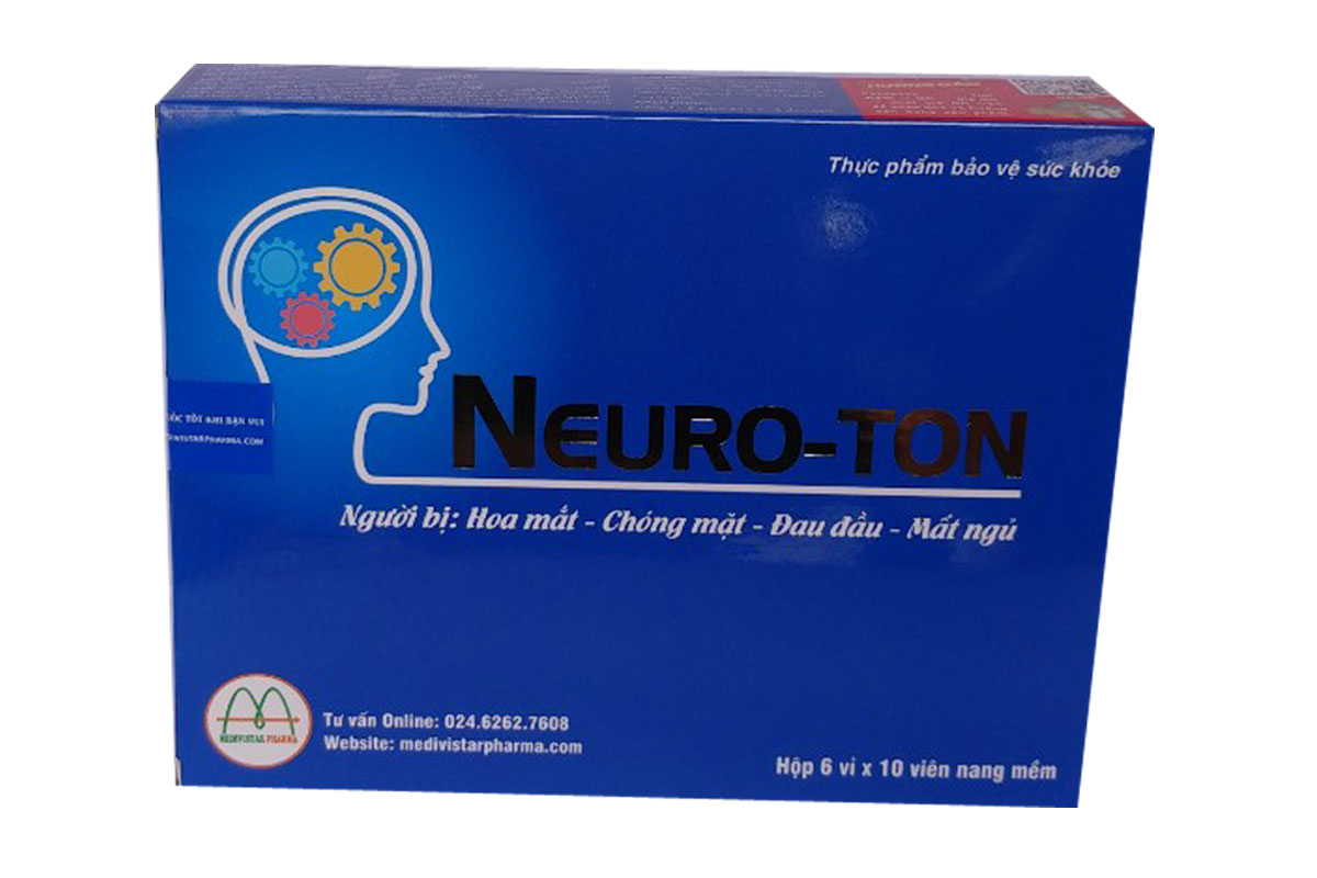 Combo 4 Hộp Bổ Não NEUROTON Dành Cho Người Già Hỗ Trợ Cải Thiện Mất Ngủ, Suy Giảm Trí Nhớ, Tăng Cường Tuần Hoàn Máu 60 Viên/Hộp
