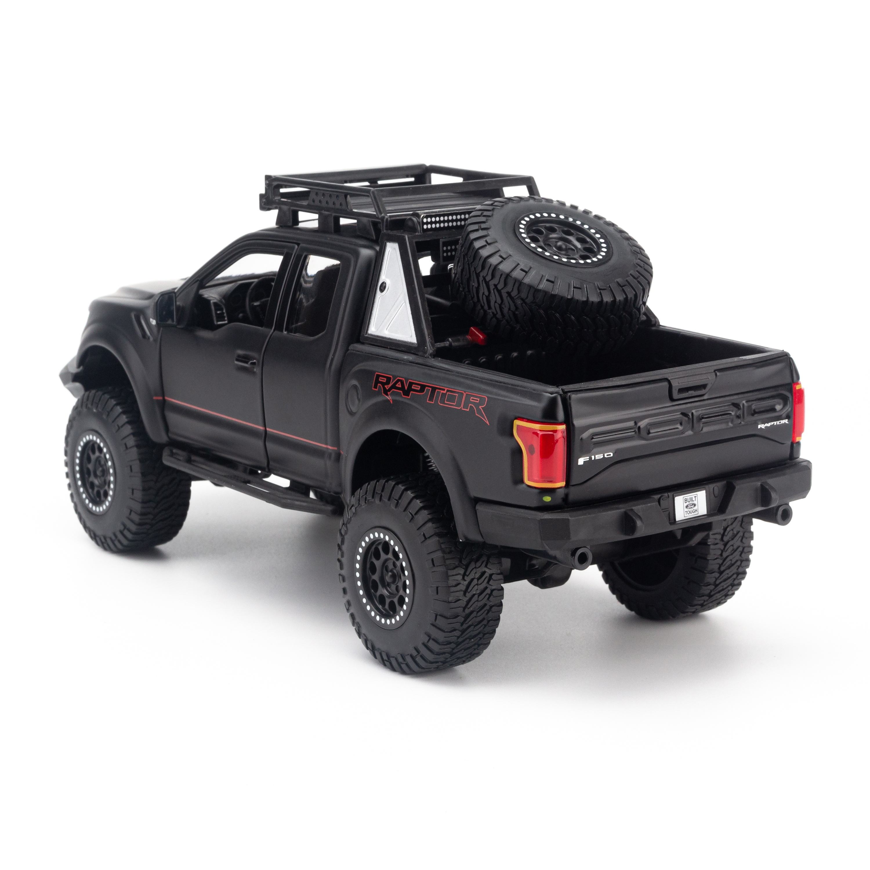 Mô Hình Xe Design Off-Road Kings 2017 Ford F-150 Raptor Black 1:24 Maisto MH-32521