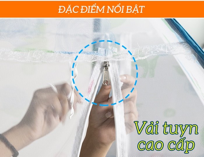 Màn chụp tự bung đỉnh chóp 1m8 x 2m