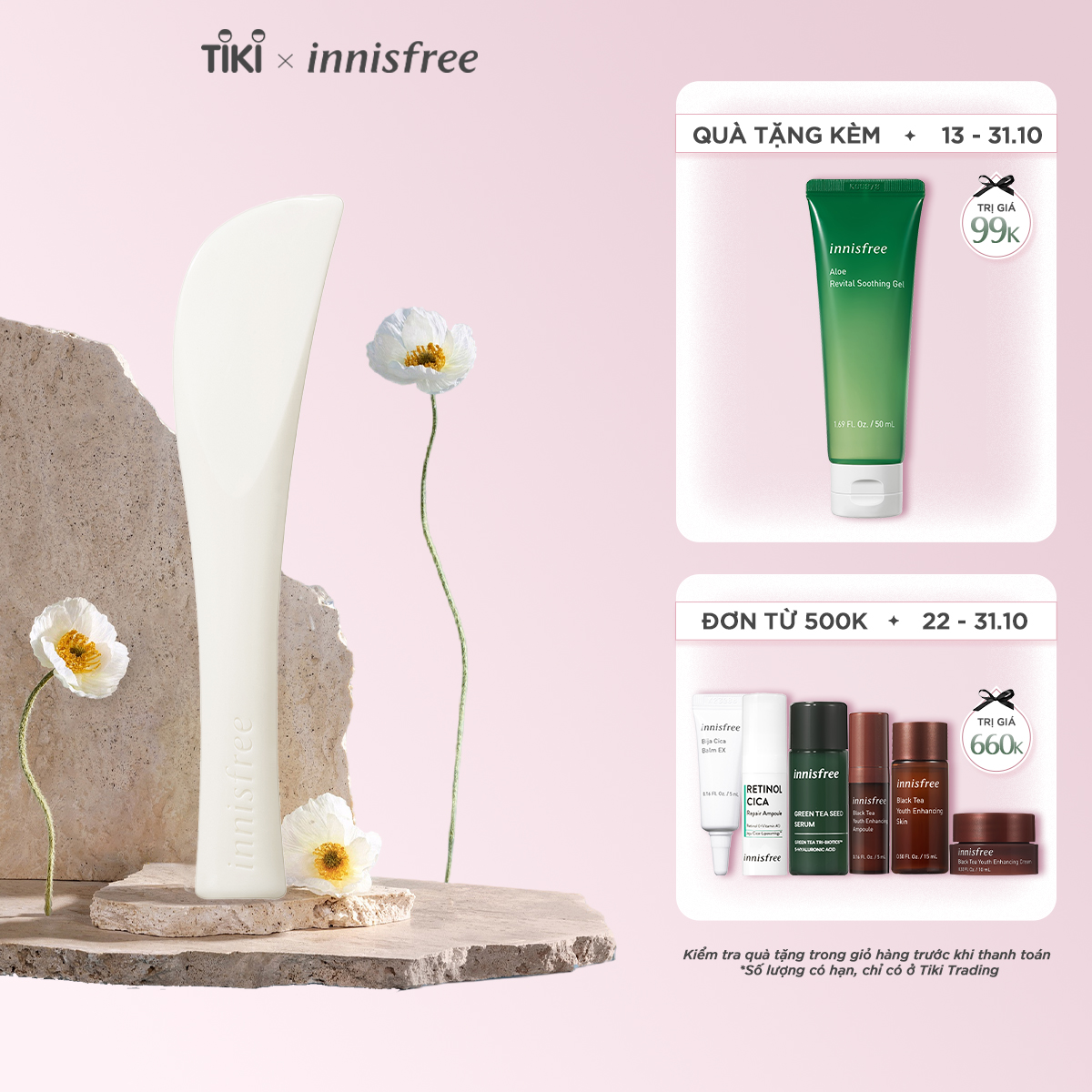 Que đắp mặt nạ innisfree Soft Pack Spatula