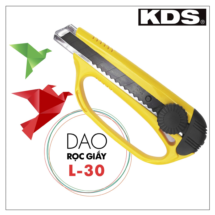 DAO RỌC GIẤY CÓ QUAI KDS L-30