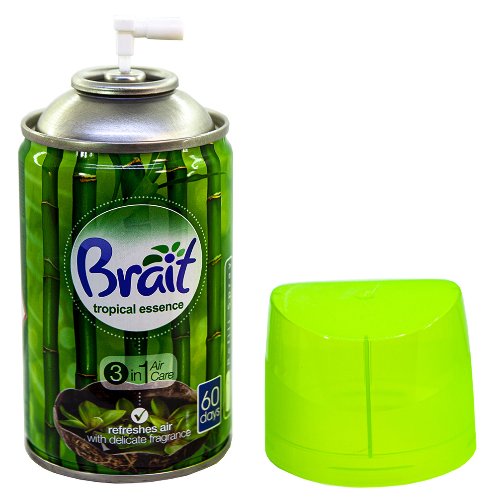 Bình xịt tinh dầu thiên nhiên Brait Tropical Essence 250ml QT005189 - hương tre tươi