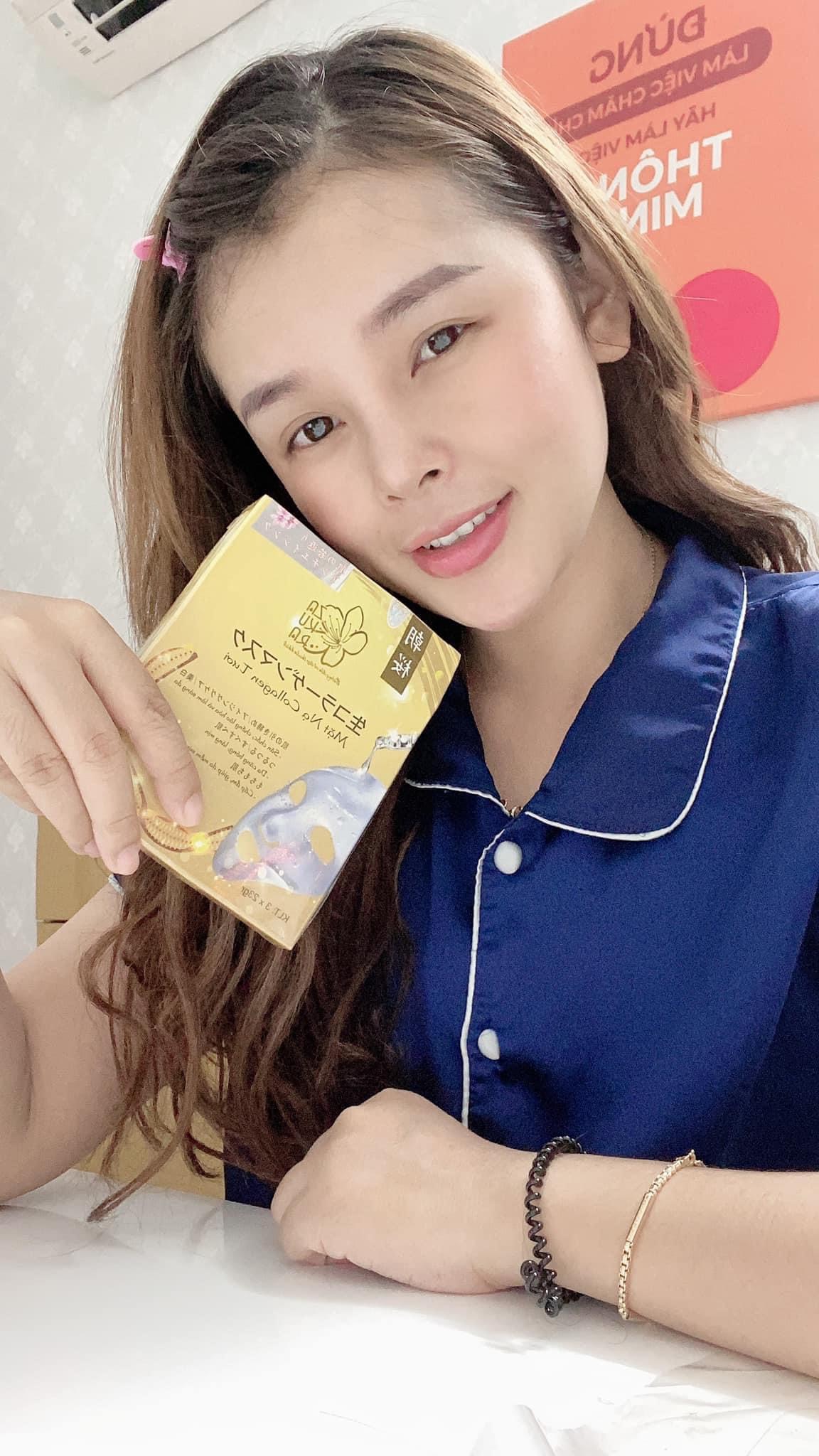 MẶT NẠ COLLAGEN TƯƠI(HỘP 3 MIẾNG )