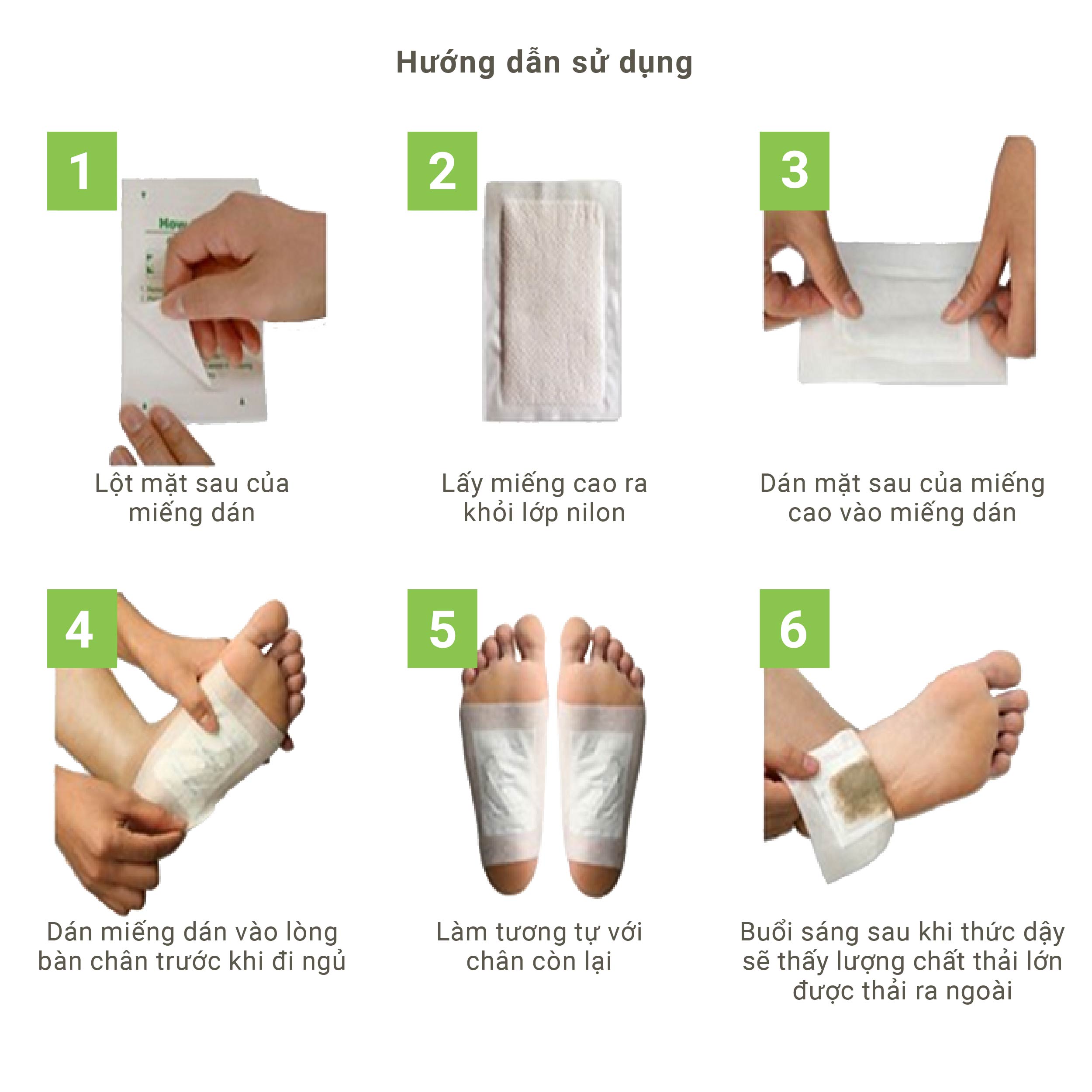 Cao dán thải độc Warm