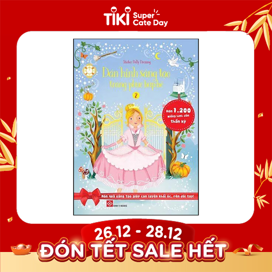 Combo 2- 4 Tập: Sticker Dolly Dressing - Dán Hình Sáng Tạo Trang Phục Búp Bê