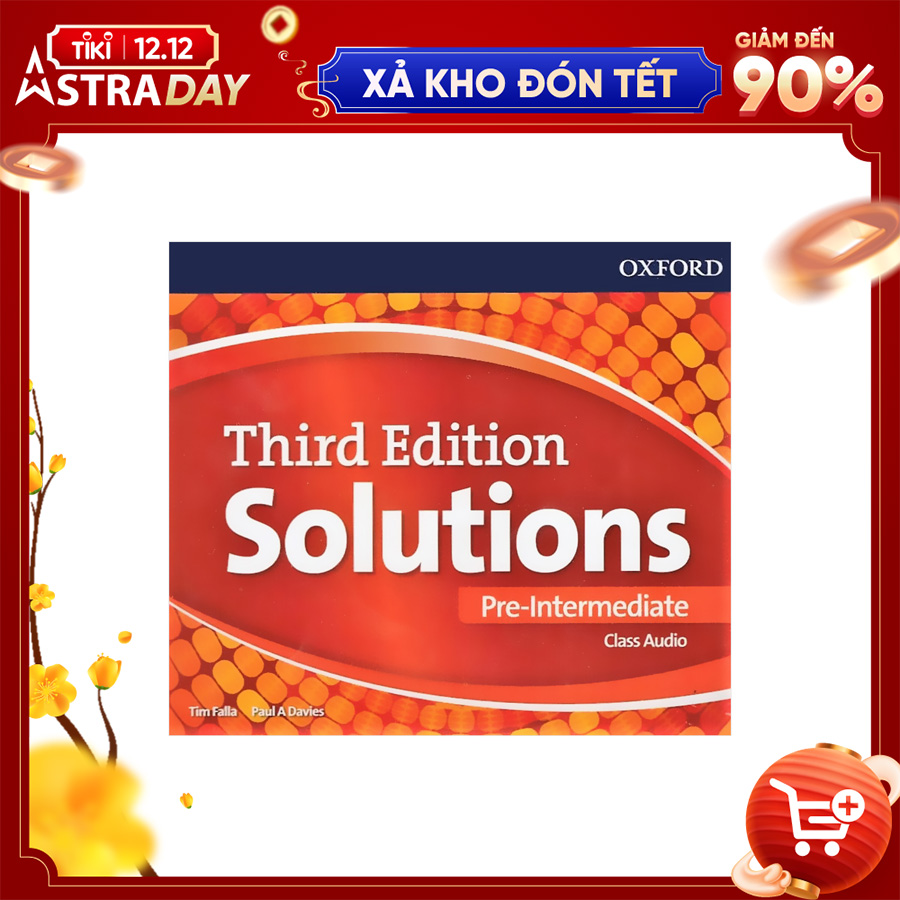 [Hàng thanh lý miễn đổi trả] Solutions (3E) Pre-Intermediate Class Audio CDs