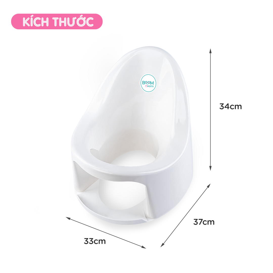 Bô Vệ Sinh Thông Minh Boom Potty