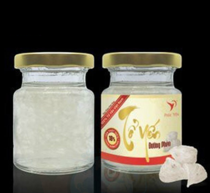 Combo 8 hũ thủy tinh 70ml nắp thiếc vàng vặn - hủ nhỏ đựng tổ yến chưng, dầu dừa, gia vị