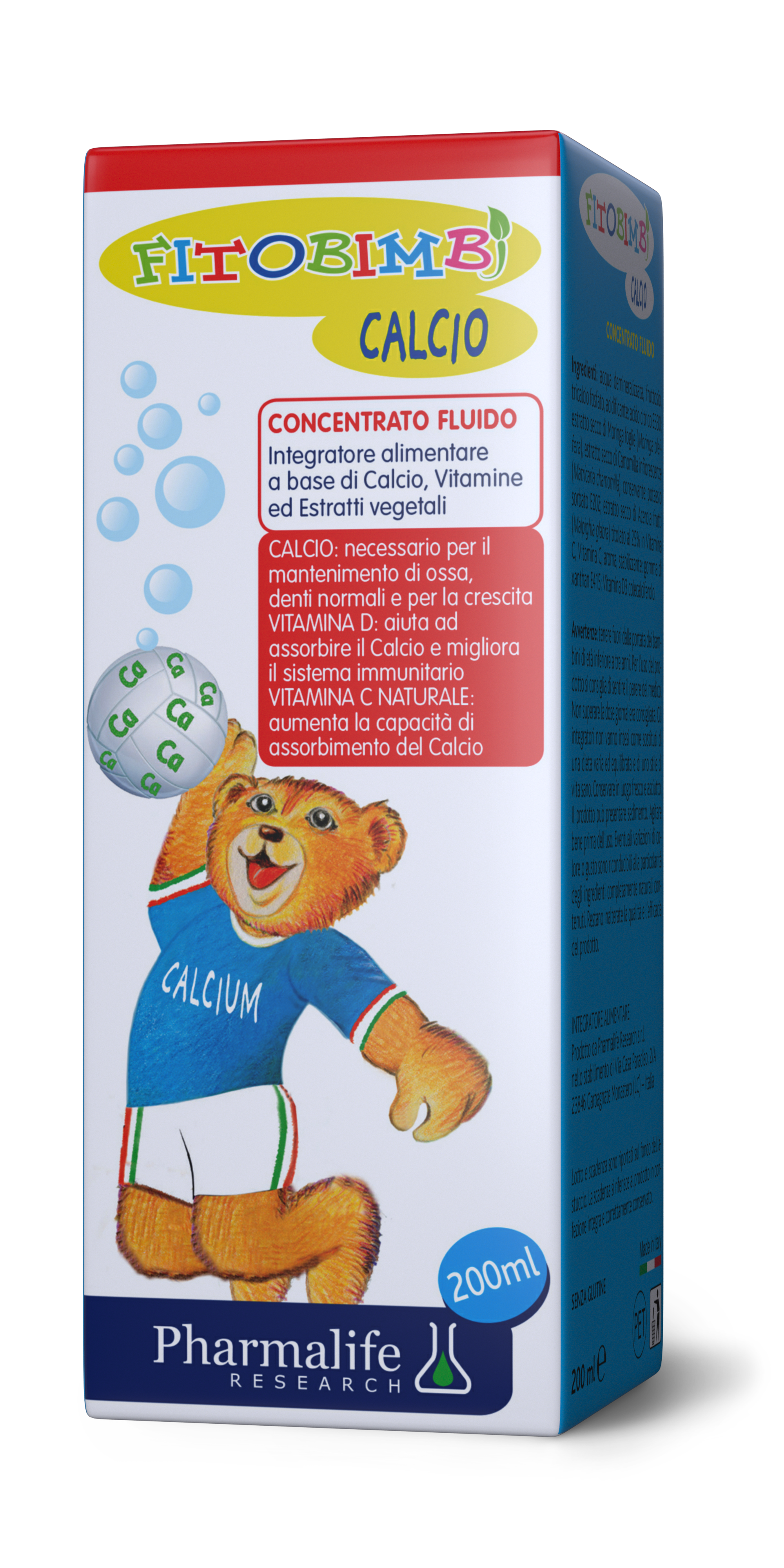 FITOBIMBI CALCIO – SIRO THẢO DƯỢC CHUẨN HÓA CHÂU ÂU GIÚP TRẺ CAO LỚN MỖI NGÀY (200ML)