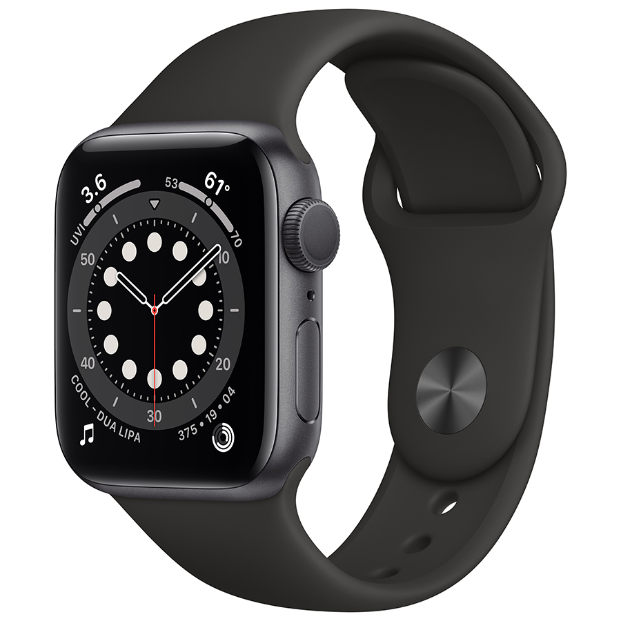 Apple Watch Series 6 GPS Sport Band (Viền Nhôm, Dây Cao Su) - (PRODUCT) RED