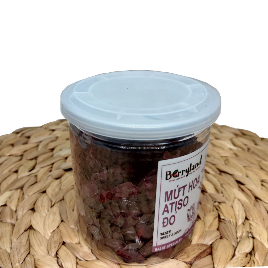 Hình ảnh Mứt hoa Atiso đỏ BerryLand 150g