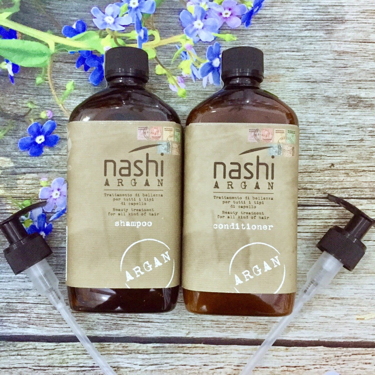 Dầu xả Nashi Argan Classic Conditioner siêu mượt tóc chính hãng Ý 500ml