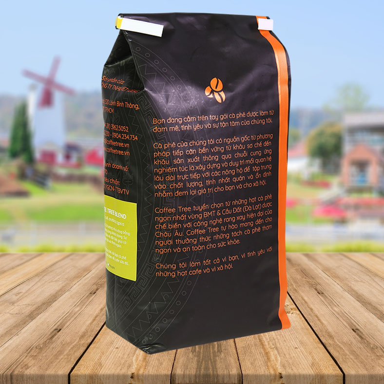 Cà phê hạt nguyên chất Coffee Tree đặc biêt gu đậm đắng thơm - Cà phê pha phin hoặc pha máy từ BMT hiệu Coffee Tree