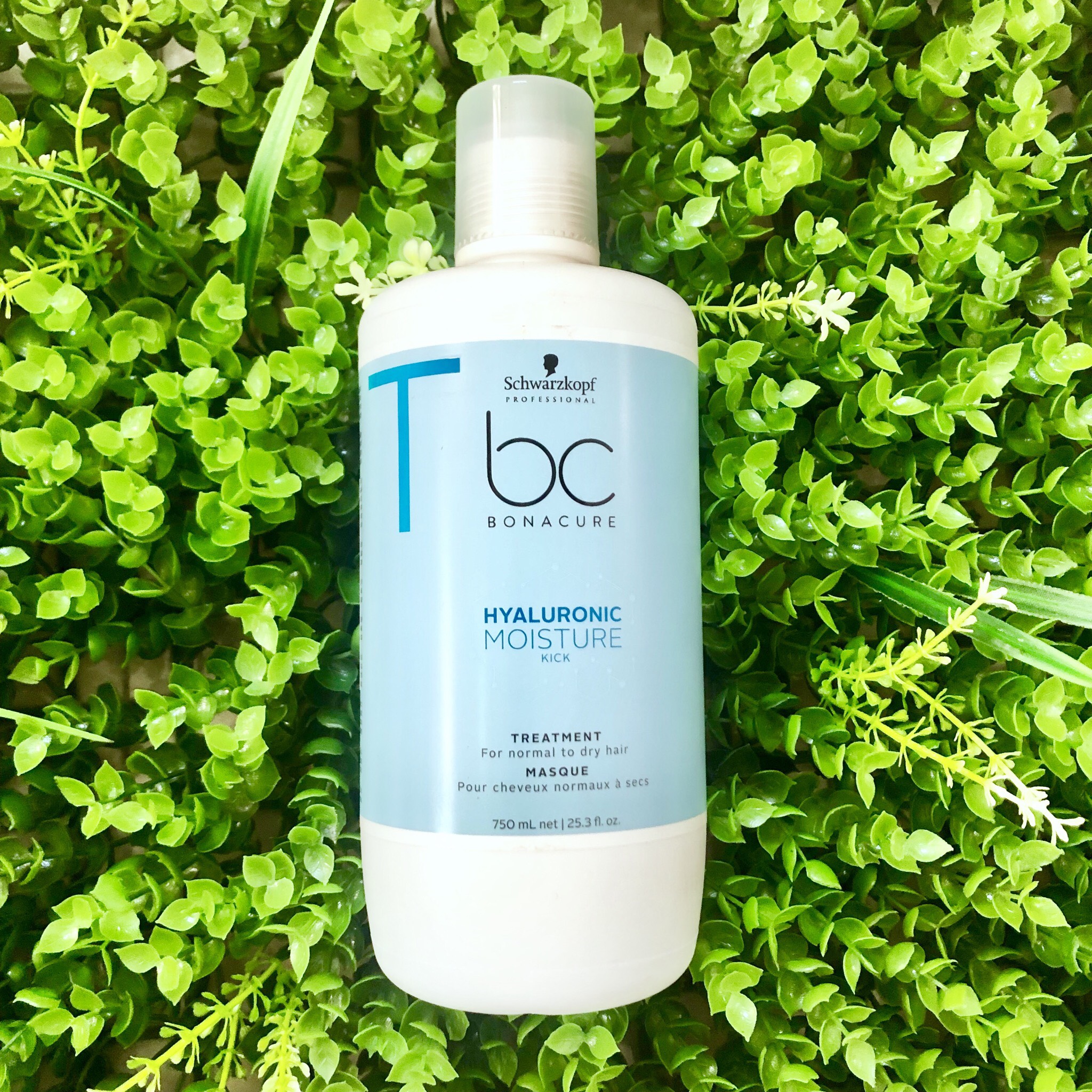 Dầu hấp ủ tóc Schwarzkopf BC Bonacure Hualuron Moisture Kick Micellar Treatment giữ ẩm tóc khô giòn và xoăn Đức 750ml