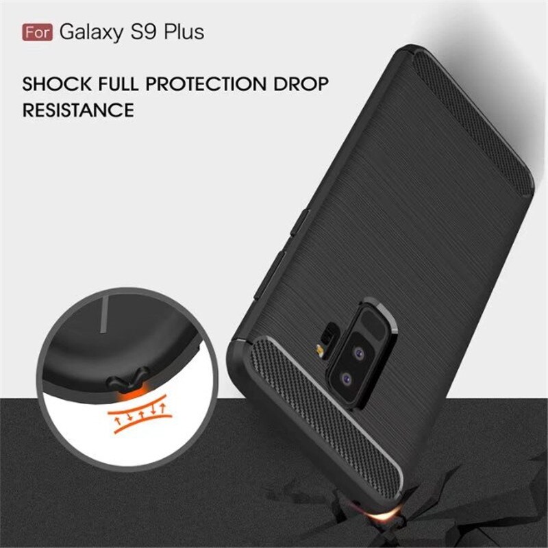 Ốp lưng chống sốc Likgus cho Samsung Galaxy S9 Plus (chuẩn quân đội, chống va đập, chống vân tay) - Hàng chính hãng